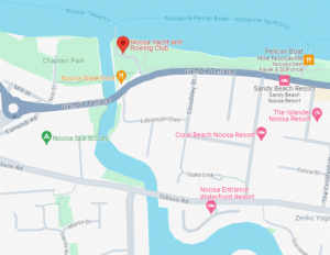 Noosa Yacht and Rowing Club Location